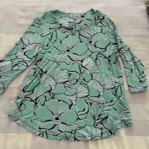 JM Collection printed top